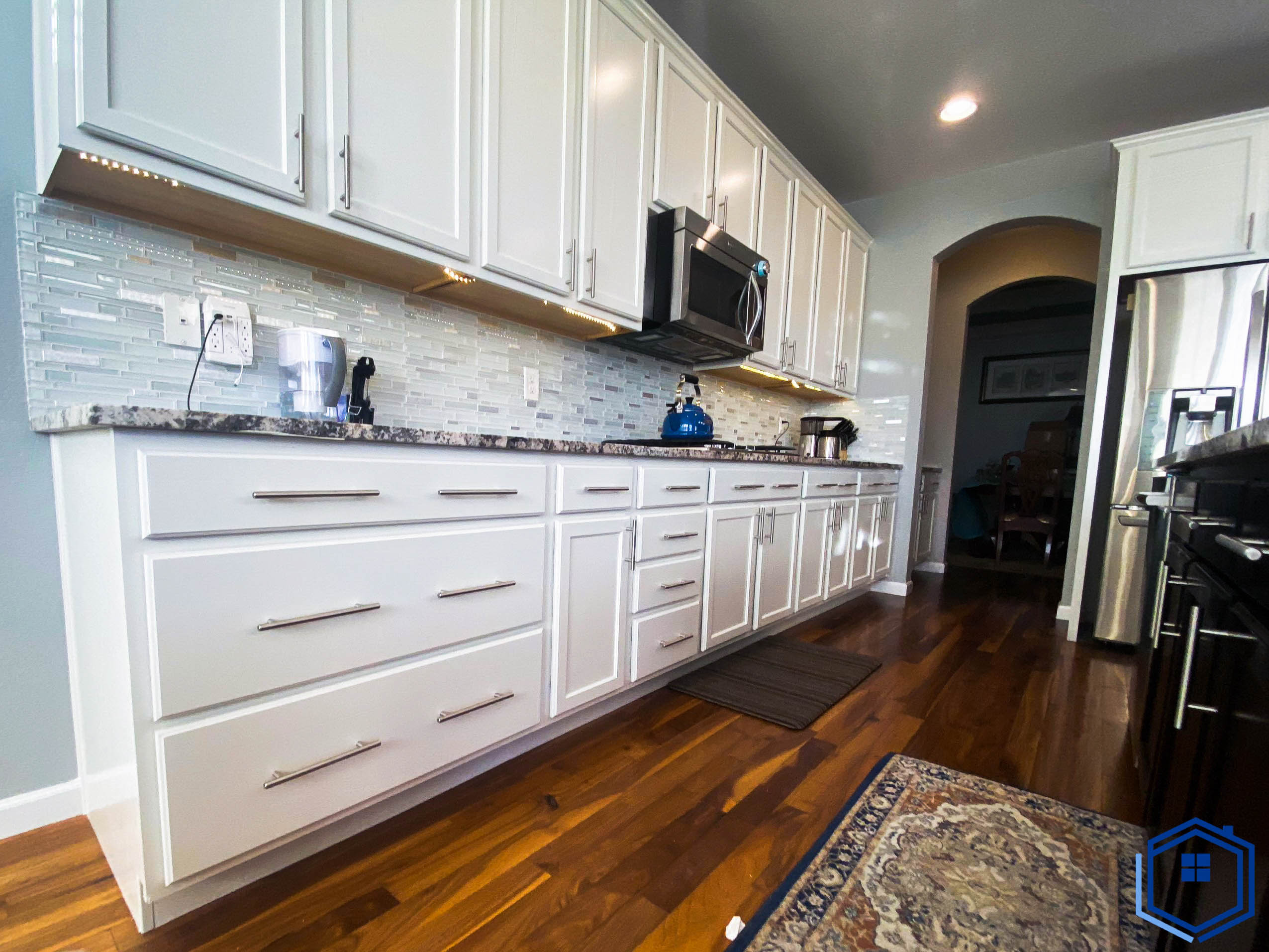 Two-Tone Cabinet Repaint